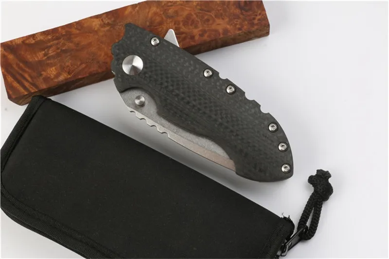 MIKER высокое качество V2 titanium сплава двойные лезвия из углеродного волокна + TC4