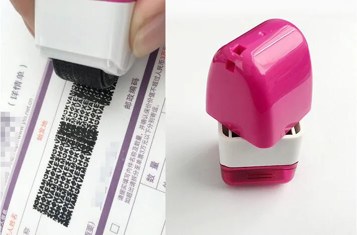 1 защитное устройство для ПК ваш ID роликовый штамп SelfInking запутанный код