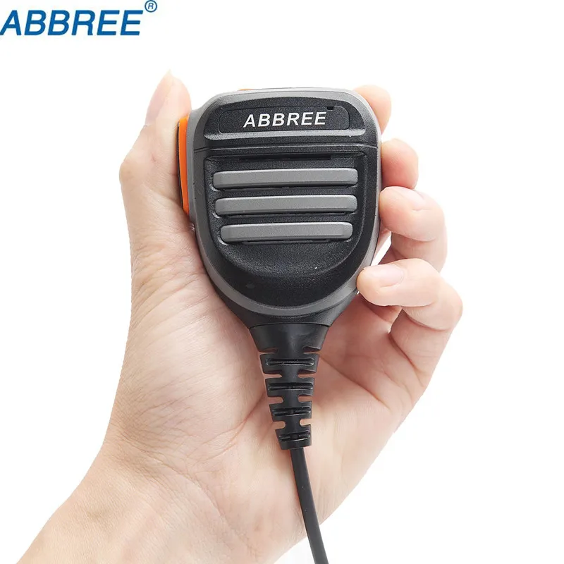 ABBREE 2 контактный микрофон для рации Motorola GP68/GP88/CP88/GP300/GP2000/CT150|Запчасти и аксессуары