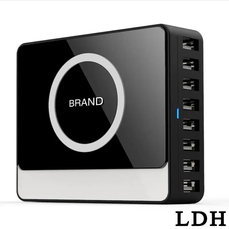 LDH настольное зарядное устройство 8 портов USB Аксессуары для мобильных телефонов