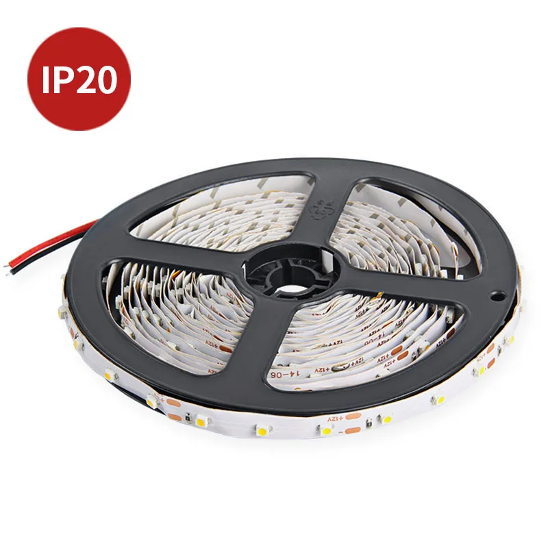 Светодиодная лента 3528SMD 12 В гибкая Водонепроницаемая LED полоска для украшения