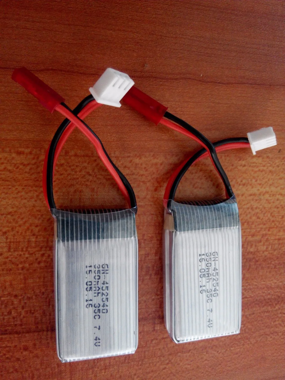 MJX X401H R/C Quadcopter запасная деталь для радиоуправляемого дрона 7 4 V 350mah батарея 2 шт VS