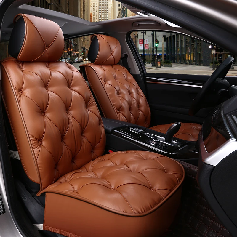 Искусственная кожа зимняя подушка для автомобильного сиденья полные толстые S