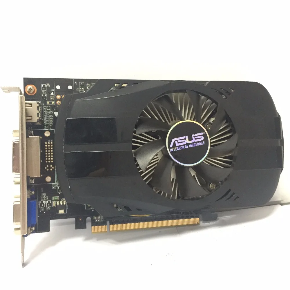 Asus GTX-750-FML-1GB GTX750 GTX 750 1G D5 DDR5 128 Bit PC настольные видеокарты PCI Express 3,0 компьютерные видеокарты 750 1Гб