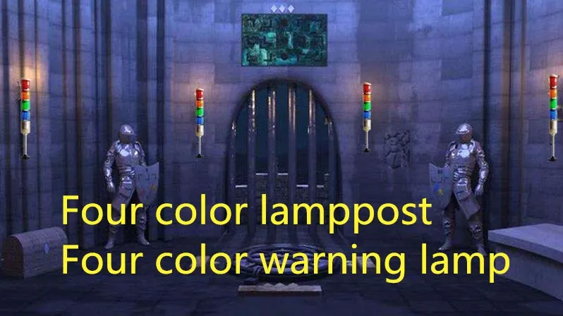 

Реквизит для игровой игры в реальную жизнь четырехцветные светлые органы реквизит