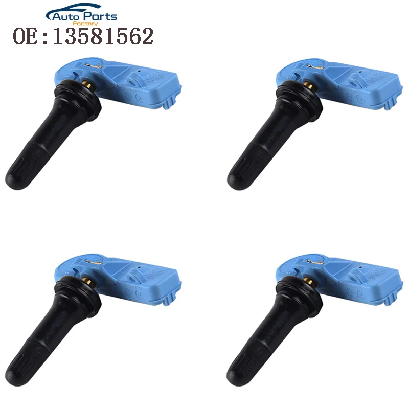 4 шт. 13581562 датчик давления в шинах TPMS для Opel Corsa Chevrolet Silverado Schrader мотоцикл 433 МГц |