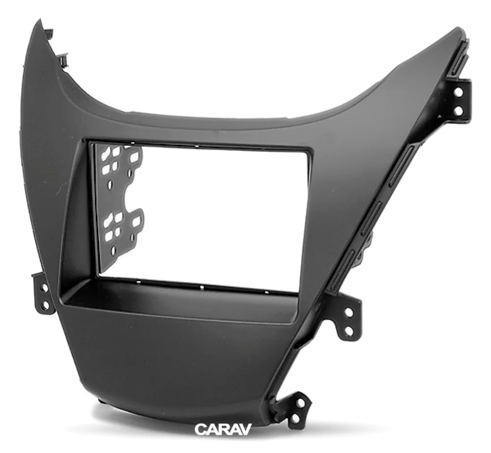 CARAV 11-183 автомобильный стерео радио установочная Рамка двойной Din в Dash Facia комплект фасции для HYUNDAI Elantra(MD), Avante(MD