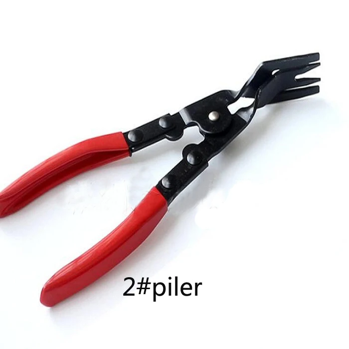 rete automobile CAR Auto Upholstery Tools Strong Nylon Door Molding Dash Panel Trim Tool Kit Clip Pliers Fastener Remover | Автомобили и
