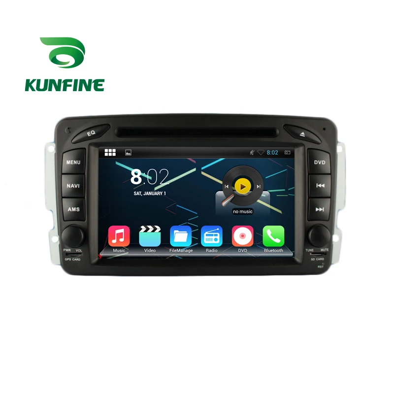 Восьмиядерный 1024*600 Android 6.0 Автомобильный DVD GPS навигации мультимедийный плеер