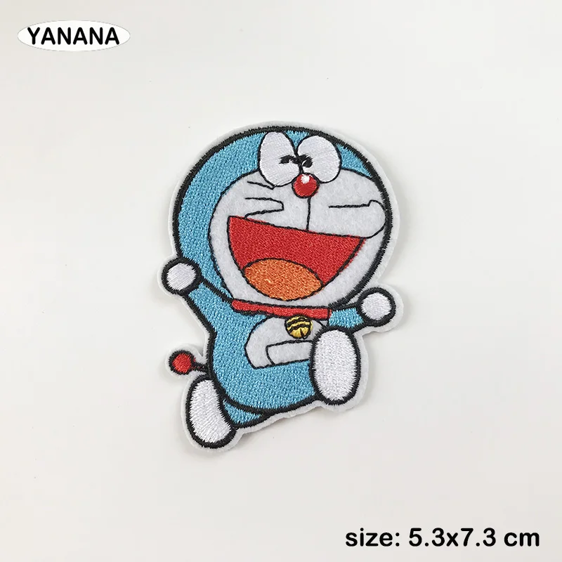 2 Нашивка с животными из мультфильмов для одежды, нашивка с вышивкой, милая нашивка, эмблема на ткани, сделай сам - Цвет: 2