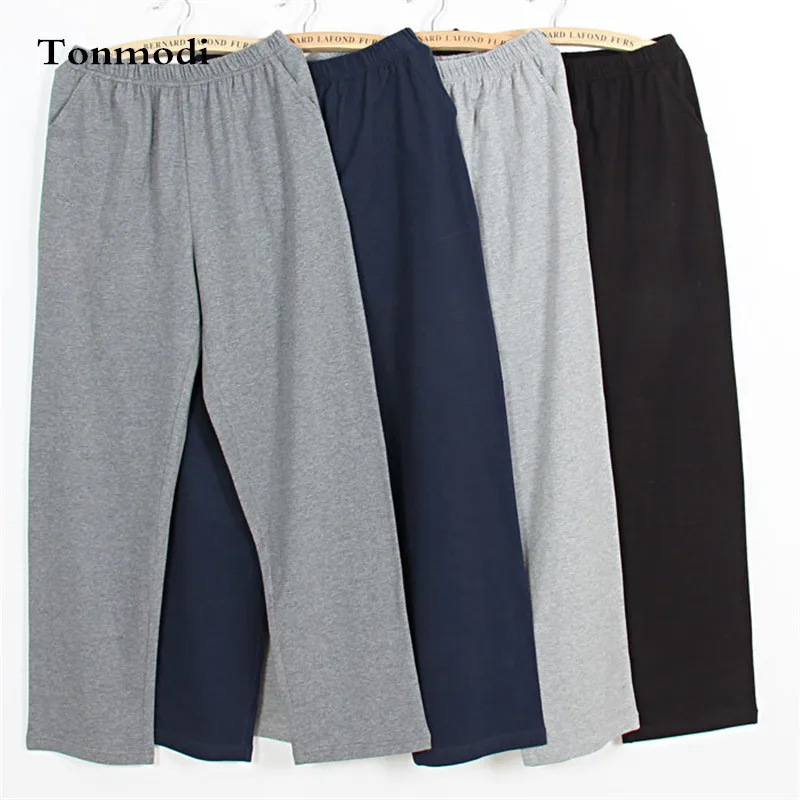 

Men's Pants Sleep Trousers 100% Cotton Pajama Pants Casual Men's Sleep Lounge Sleep Bottoms