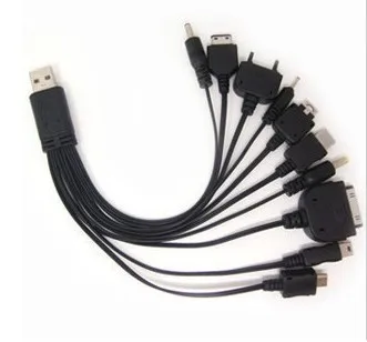 CNankcu 10 в 1 универсальные многофункциональные Usb кабели для мобильных телефонов