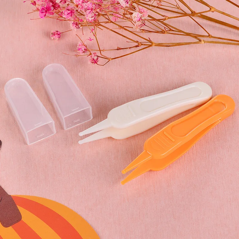 4 Color Baby Nose Dung Clamp Daily Care Cleaning Nasal Aspirator Tweezers Safe Round Head | Мать и ребенок