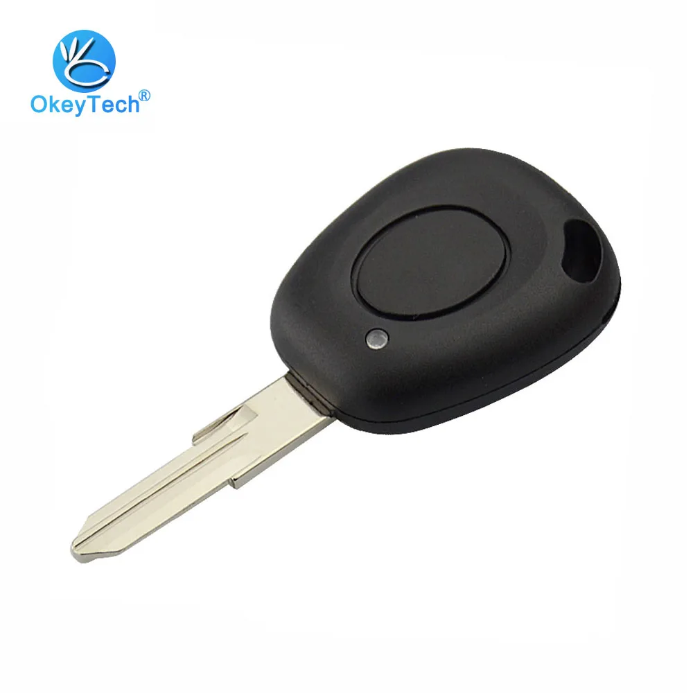 OkeyTech 1 кнопка для Renault Megane Scenic Laguna Espace Teddy Clio удаленный Автомобильный ключ чехол