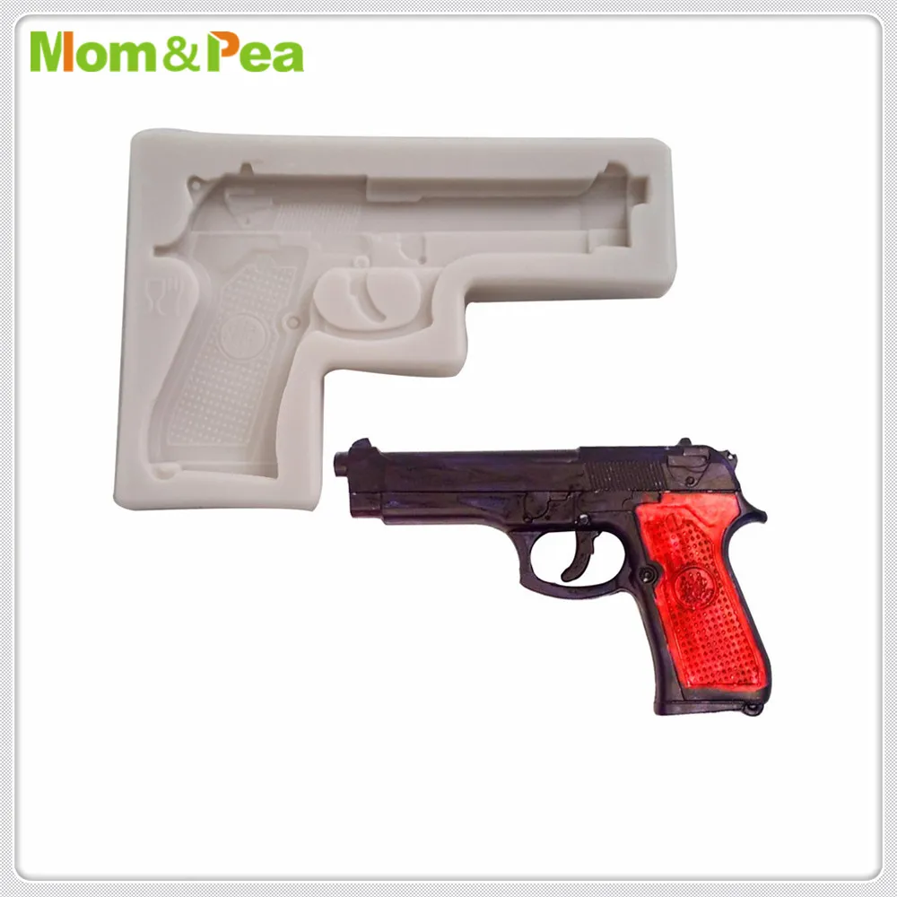 Пистолет Mom & Pea MPA1975 силиконовая форма украшение для торта помадный торт 3D пищевой