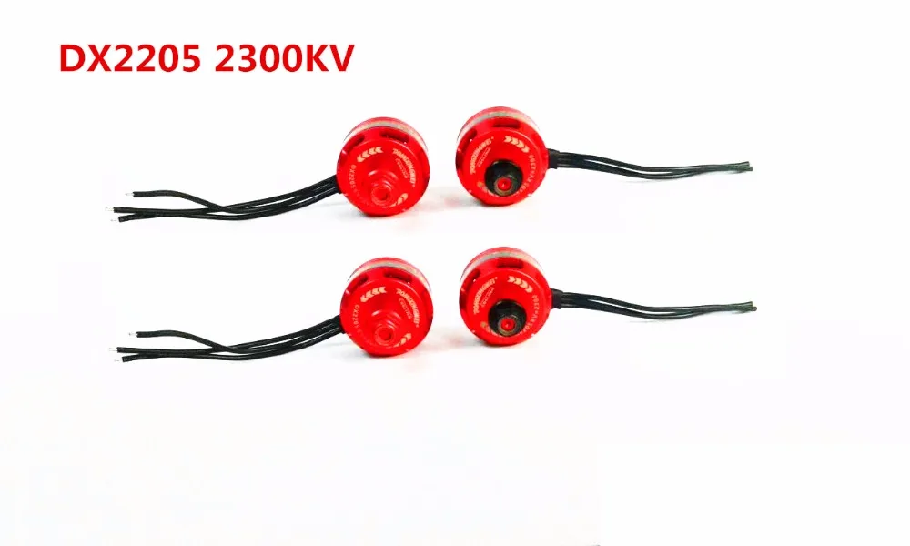 Высококачественный бесщеточный двигатель 2205 DX2205 BR2205 2300KV 2-4S CW/CCW для моделей QAV250
