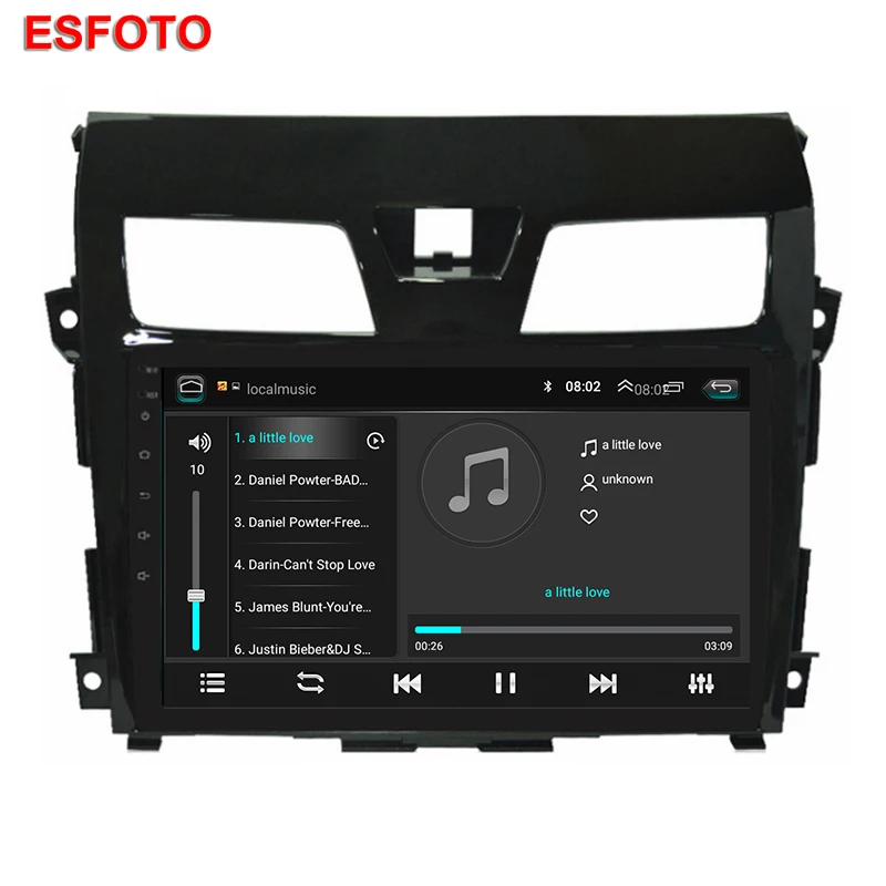 Android 8 1 автомобильный радио мультимедиа 2 din DVD видео плеер gps навигация для Nissan Teana