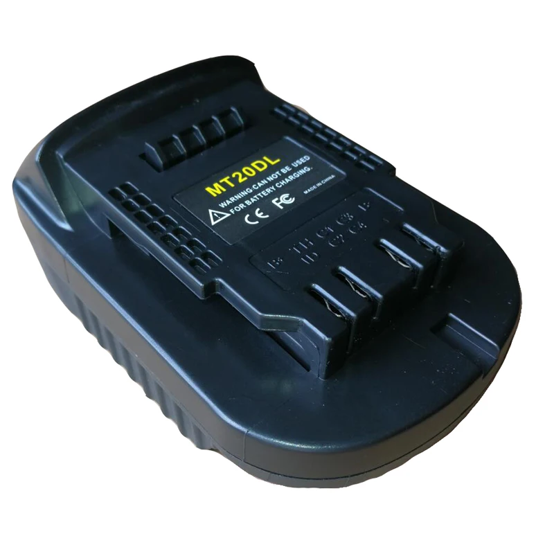 Davupine MT20DL батарея конвертер адаптер USB зарядное устройство для DeWalt инструмент преобразования Makita 18 В литий-ионный аккумулятор BL1830 BL1860 в DCB200