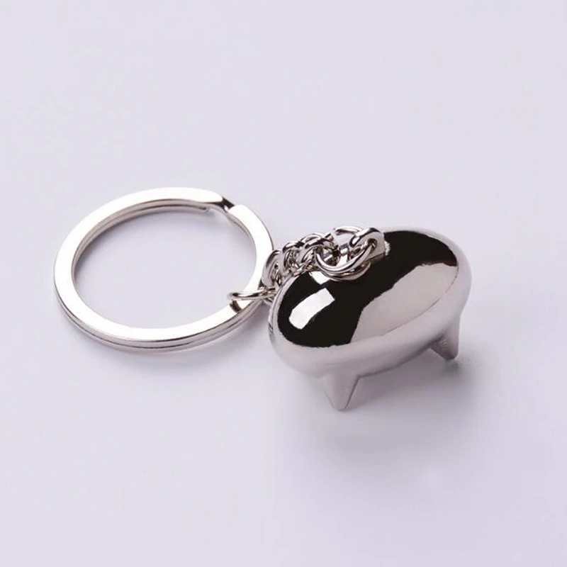 (12 pieces/lot)New Arrival Cartoon Lovely Mini Emma Pig Keychain Keyring Personalized Key Chain Wedding Ideas Gift Free Shipping | Дом и сад