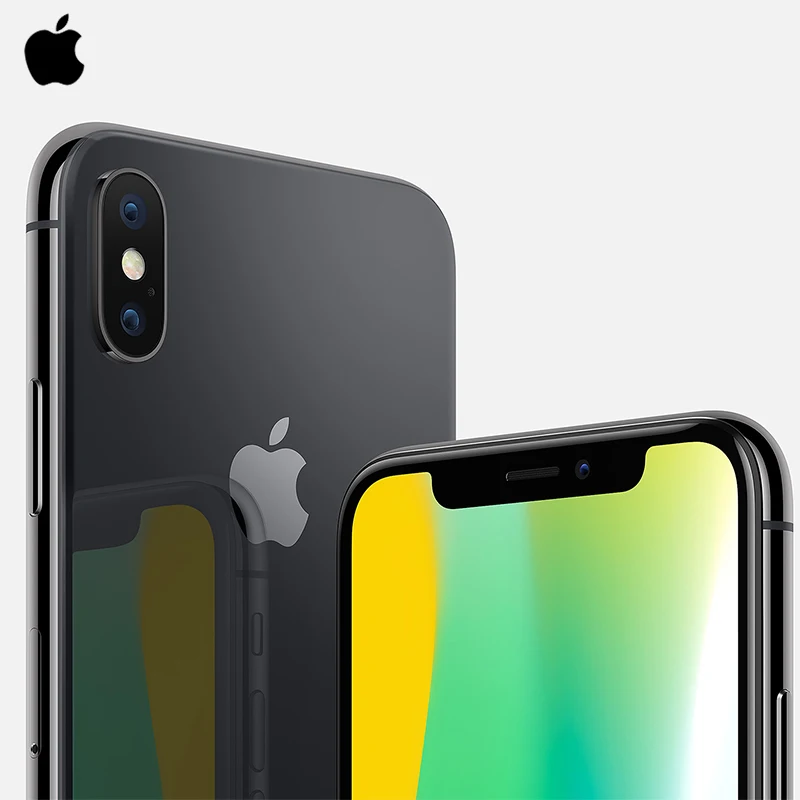 Фирменная Новинка Apple iPhone X смартфонов 64/256 GB Rom 5 8 дюйма Face ID 3 Гб оперативной памяти
