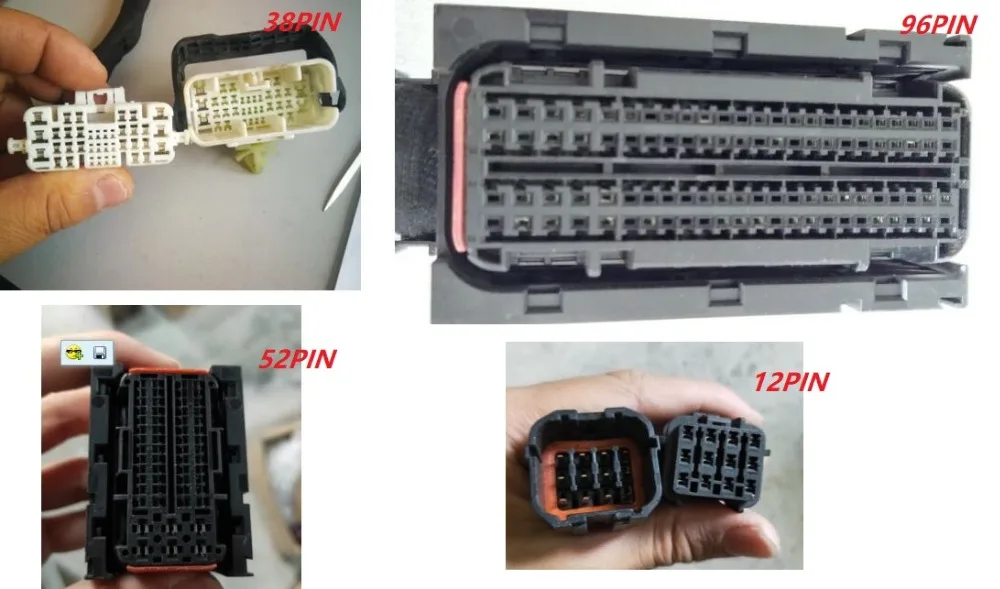 Автомобильный коннектор для экскаватора MG652400 MG642397 38p 52p 12p 96p|Соединители| |