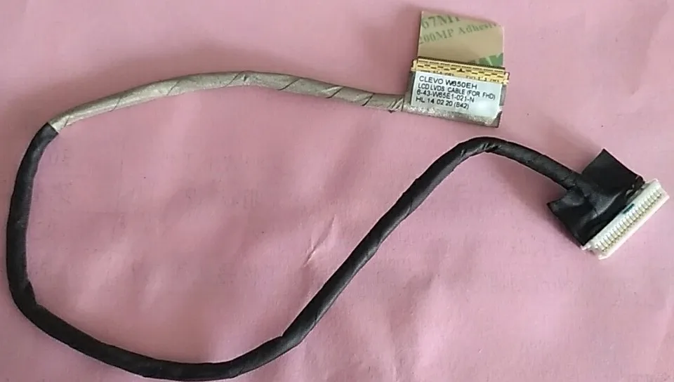 Бесплатная доставка новый оригинальный ЖК кабель CLEVO W650EH LVDS (для FHD) 6 43 W65E1 021 N до