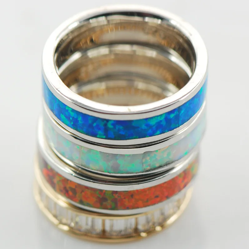 Женское кольцо из серебра с красным огненным опалом|925 sterling silver ring|sterling ringssilver ring |