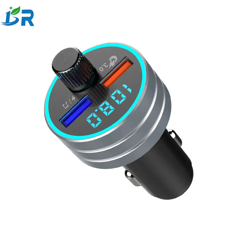 Car mp3 Bluetooth Fm Transmitter Handsfree Kit Usb In-car Charger For Iphone/ipad |