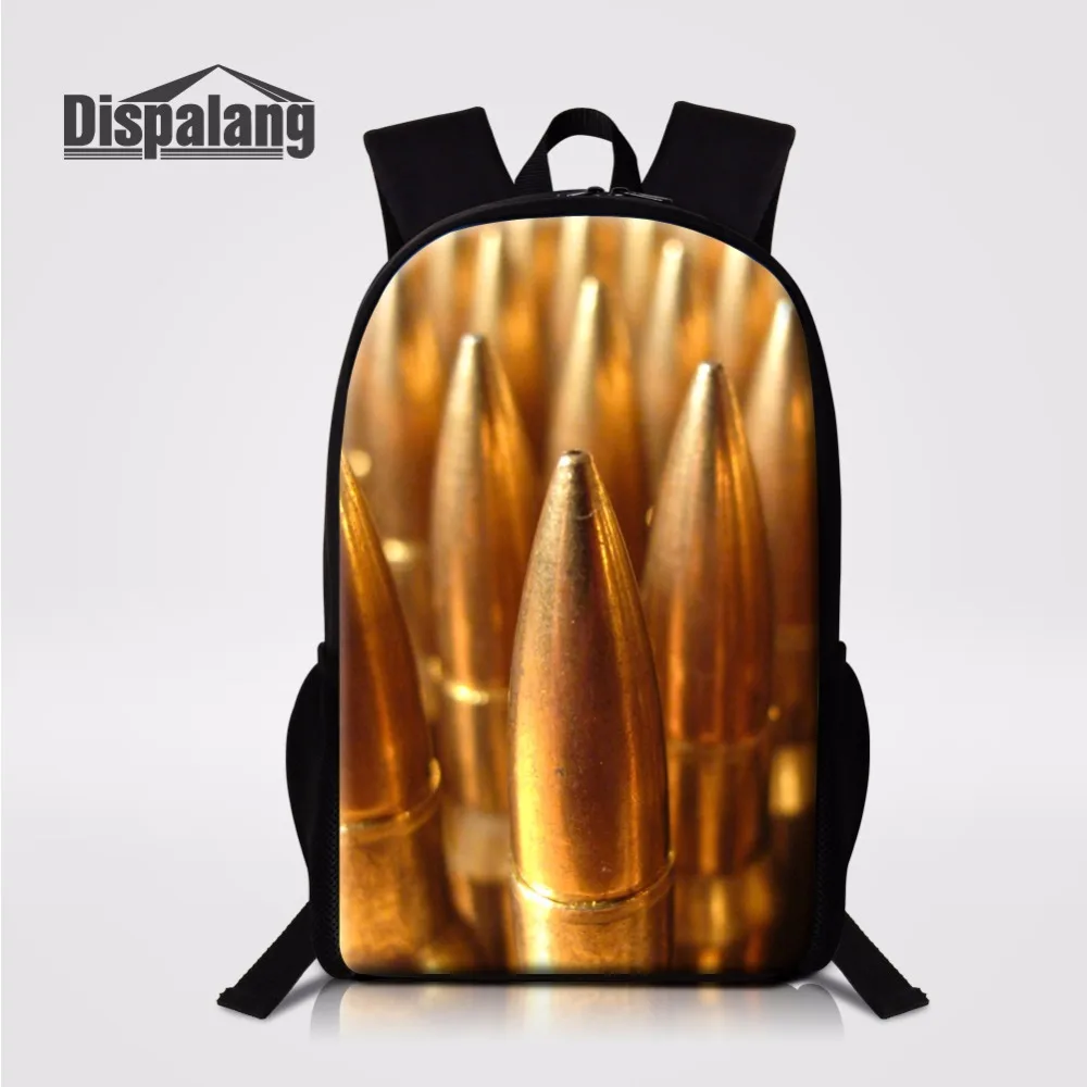Dispalang 16-дюймовые школьные сумки для подростков индивидуальный рюкзак Мужской