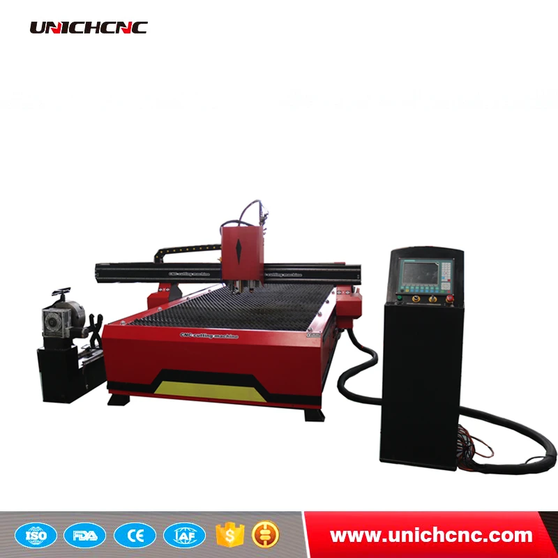 1500*6000 мм металлическая трубка плазменная cnc машина для резки пламени|Машины