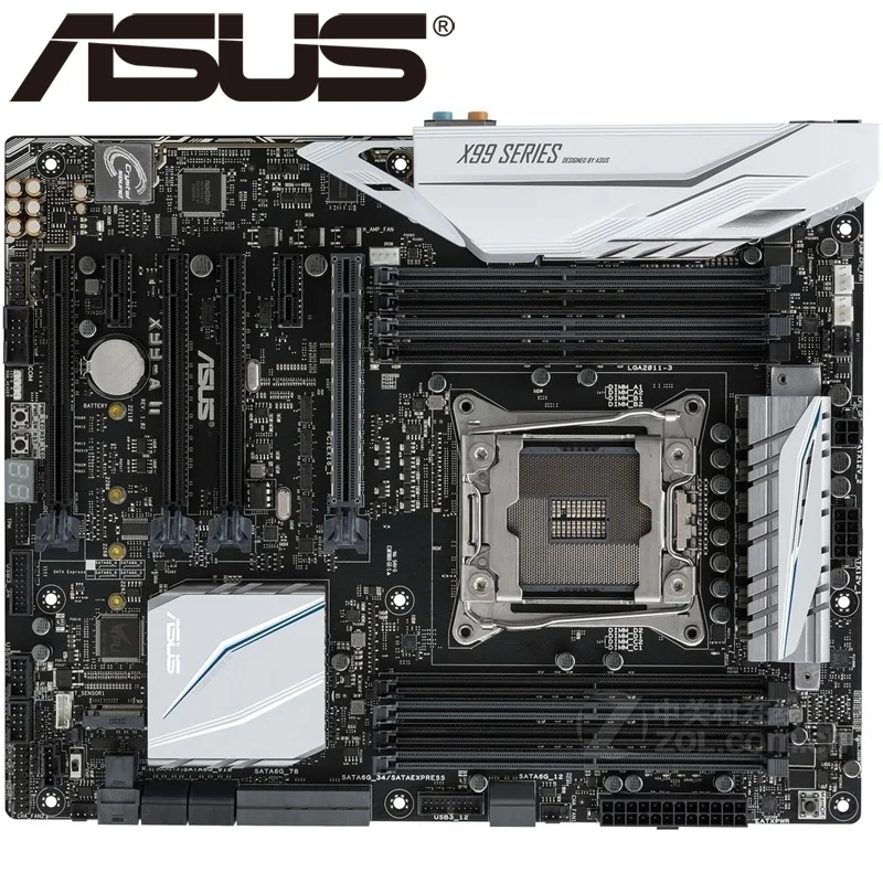 Asus X99 A II настольная материнская плата Socket LGA 2011 V3 i7 X DDR4 128G ATX UEFI BIOS оригинальная