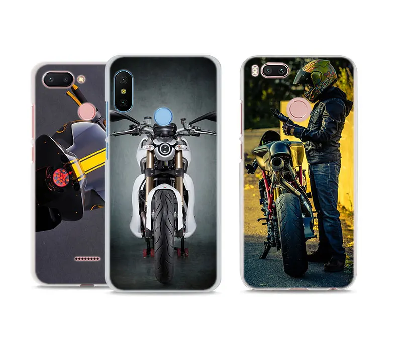 Чехол для байкеров, девочек, мотоциклов, чехол s, для Xiaomi mi A1 A2 Lite Red mi 5 5A 5Plus 6 6a Note 6 Pro, жесткий чехол для телефона