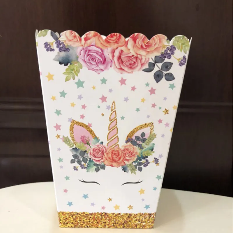 Креативные Мультяшные детские товары для дня рождения EC Единорог посуда макет