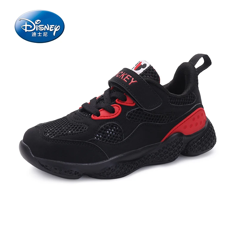 Disney Shoes Kids Sneakers Leather Sport Fashion Boy Antislip Soft Bottom Baby Sneaker For Size 31-37 | Детская одежда и обувь