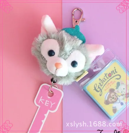 Японская аниме Duffy Bear Gelatoni плюшевая игрушечная кошка брелок Подвеска сумка