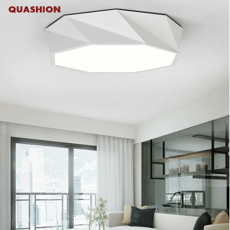 

Modern Minimalism LED Ceiling Light Diamon round Indoor Ceiling Lamp creative personality study dining room balcony lamp