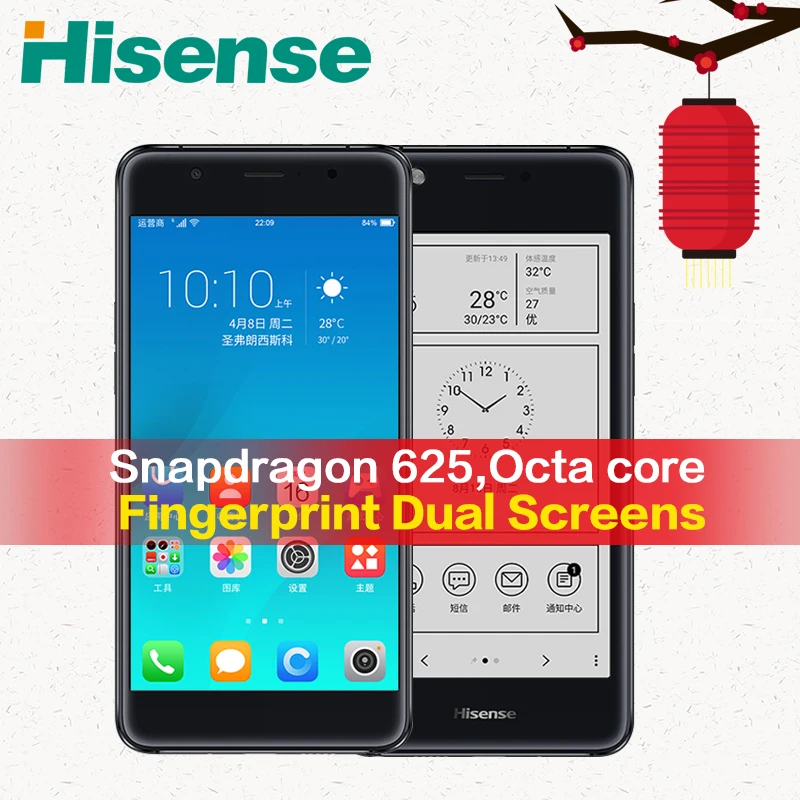 Оригинальная глобальная версия 4G LTE Hisense мобильный телефон A2 S9 RAM 64G ROM Смартфон