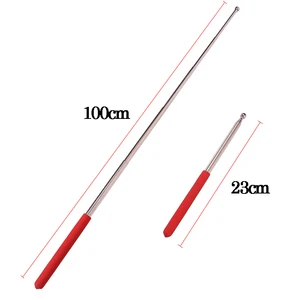 Принадлежности для танца живота палочки для танца живота крыльев, Египетский индийский танц живота, крылья Исиды, телескопический стержень и сумка из нержавеющей стали