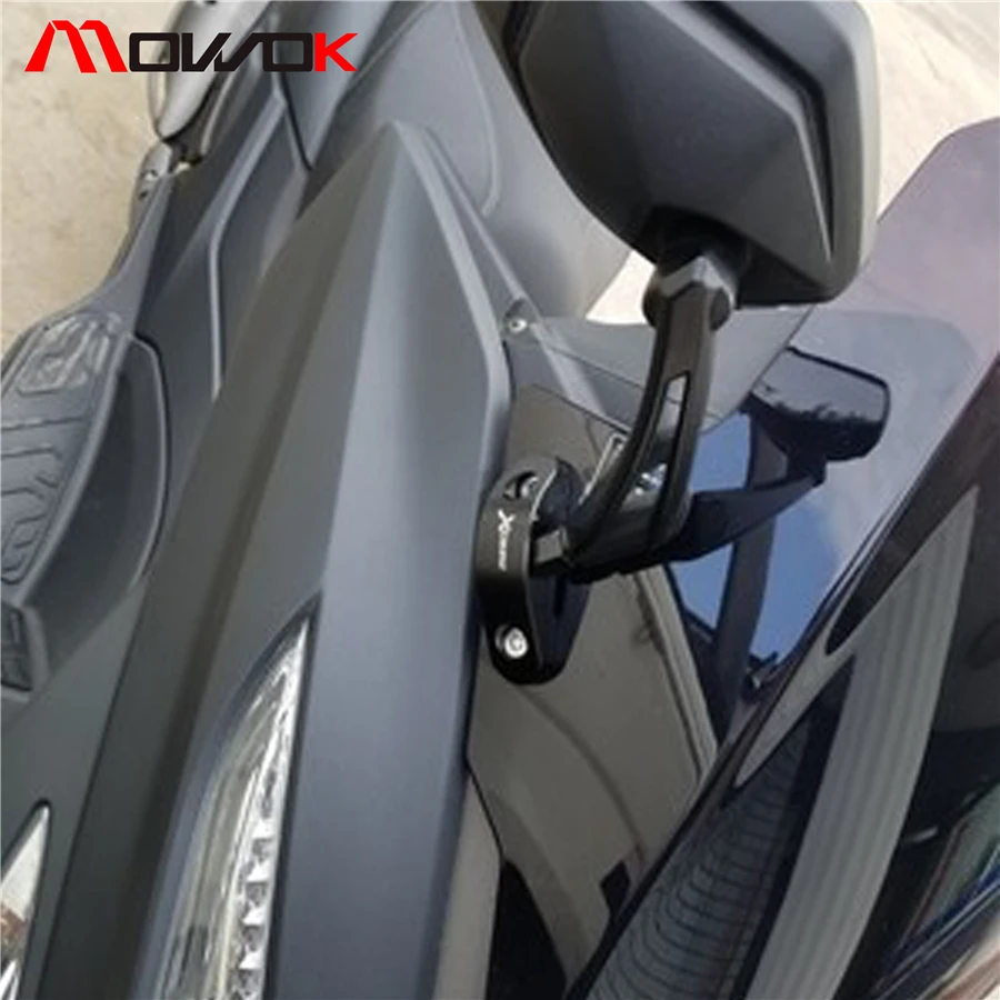 Адаптер для зеркала заднего вида KYMCO Xciting 250 300 300i NIKITA 200 мотоцикла|Накладки и