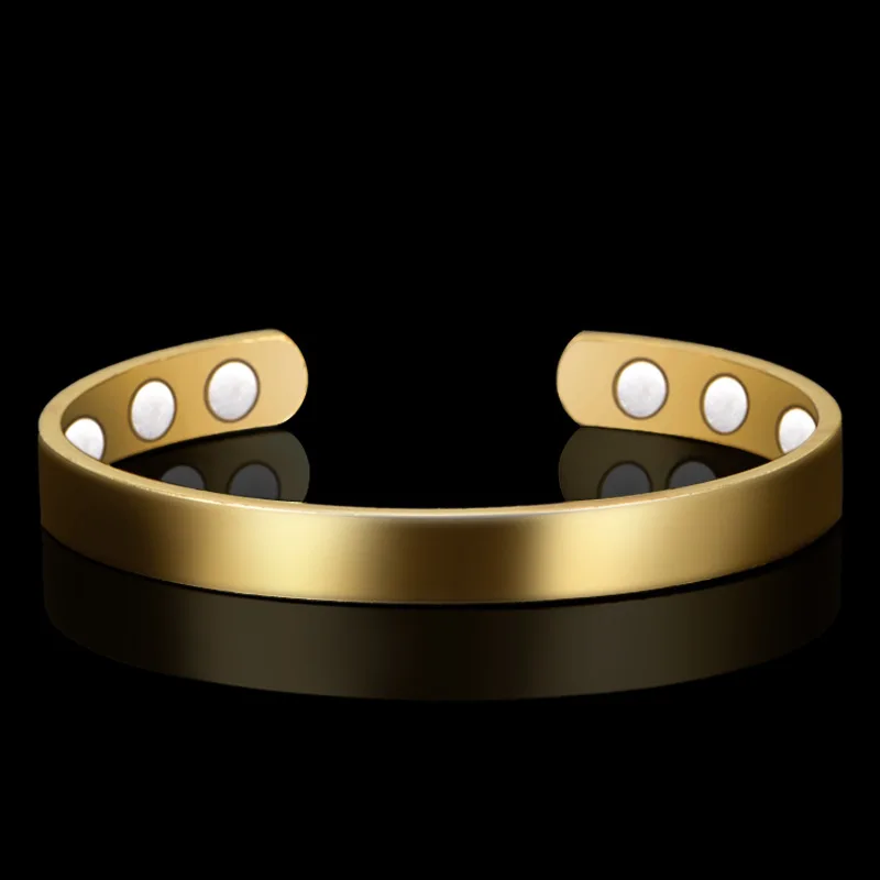 Браслет на запястье мужской/женский магнитный этнический браслет из чистой меди