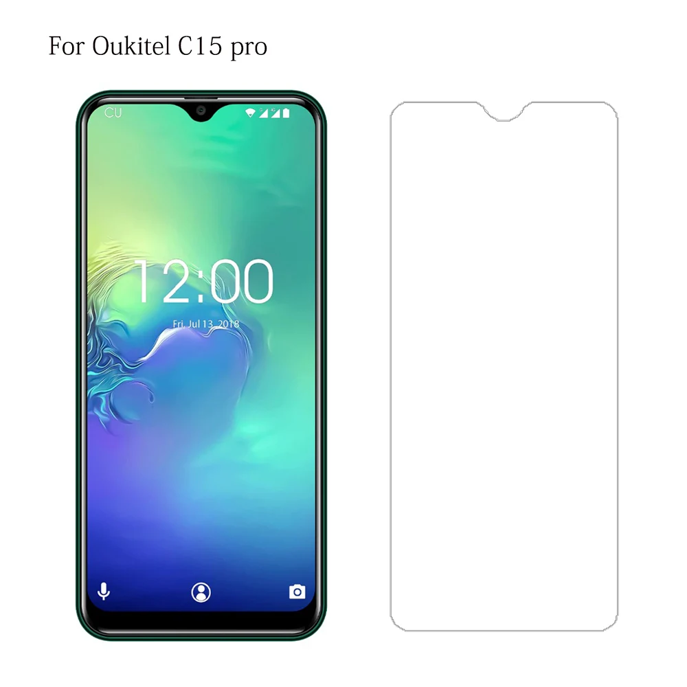 9 H закаленное стекло для OUKITEL C11 C12 C13 C15 U25 Pro смартфон 2.5D Высокое качество протектор экрана для C15 pro защитное стекло