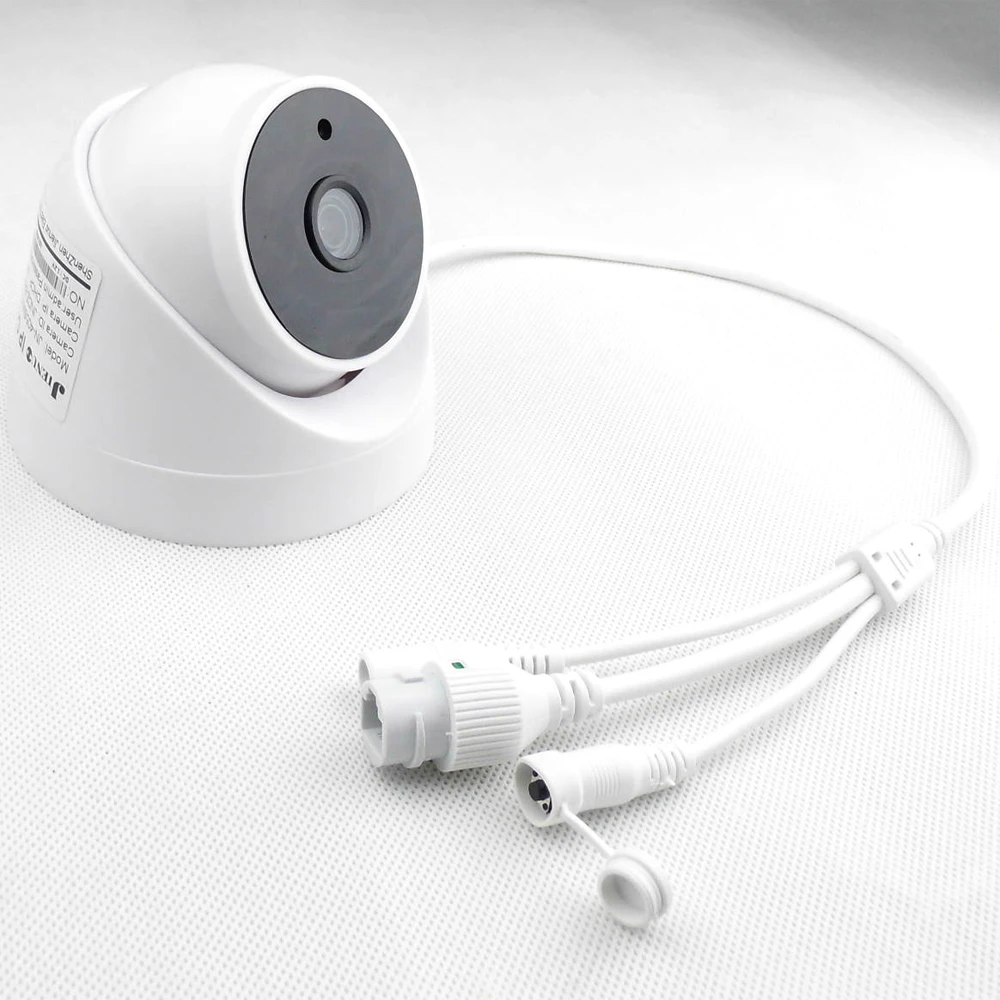 JIenuo IP Камера Wi-Fi, 1080P 960 двухсторонней голосовой 3 метра Мощность адаптер купола CCTV камеры видеонаблюдения Беспроводной аудио Onvif HD IPC