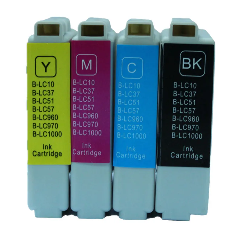 8x LC970 LC960 LC37 LC51 LC57 LC10 LC1000 чернильные картриджи принтер совместимый для брата MFC 235C