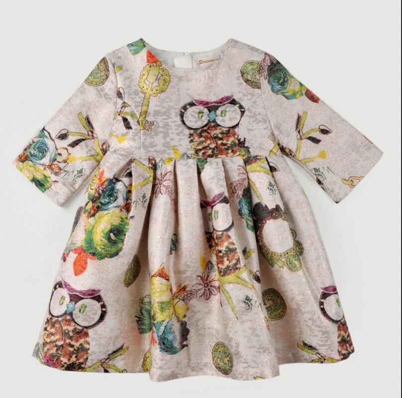 Одежда для маленьких девочек новинка 2016 брендовая детская одежда Мультяшные