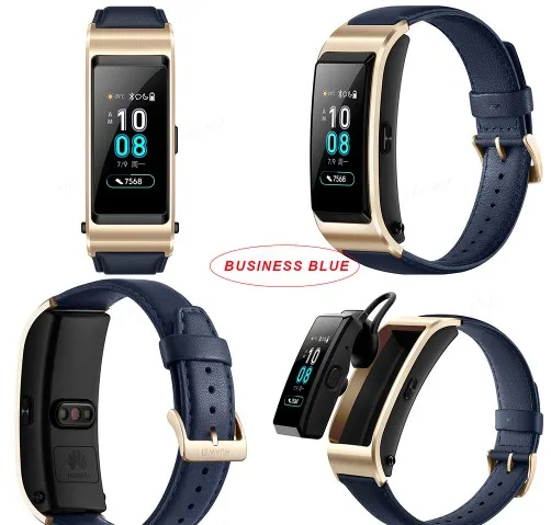 huawei TalkBand B5 Talk Band Bluetooth умный Браслет носимые спортивные Напульсники сенсорный AMOLED экран вызов наушники группа