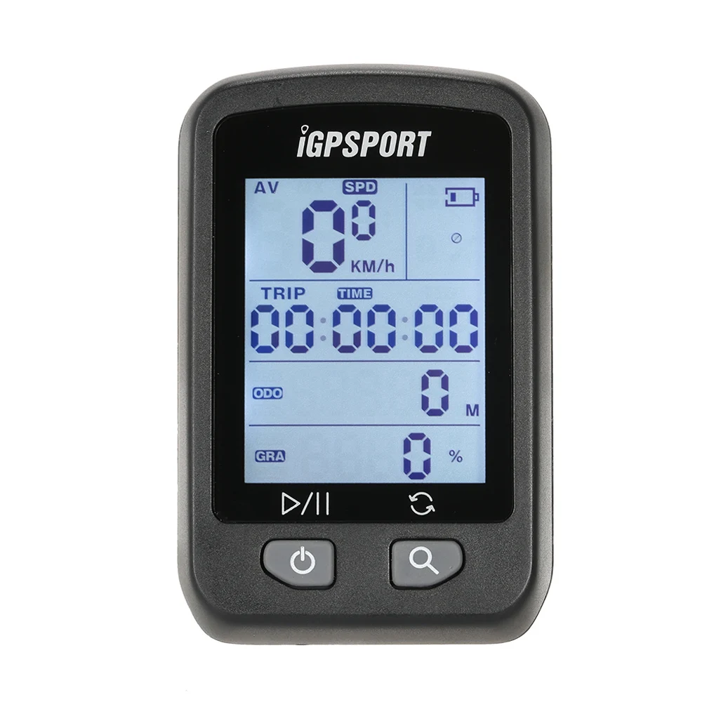

iGPSPORT Bike Computer Rechargeable IPX6 Waterproof Auto Backlight Screen Bicycle GPS Computer Odometer with Mount