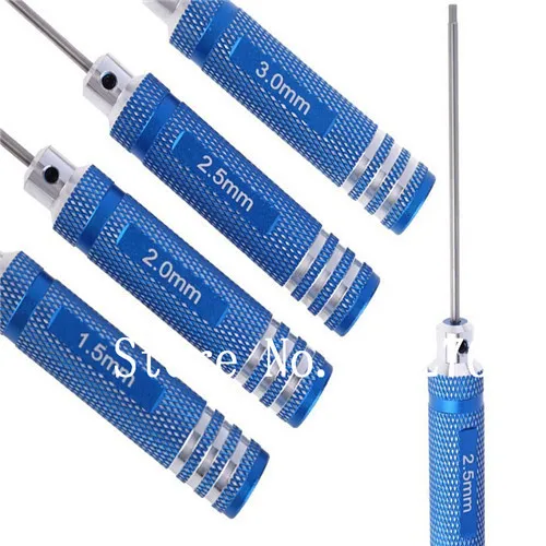 Набор инструментов для отвертки с шестигранной головкой и синими шестигранными