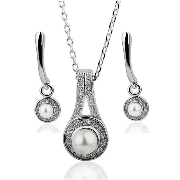 GPS150 18K gold jewelry set fashion ring Genuine Austrian crystals italina plated | Украшения и аксессуары
