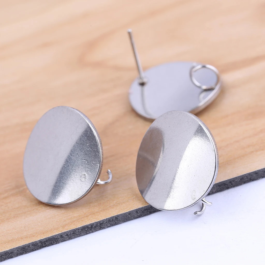 Onwear 10 шт. серьги из нержавеющей стали с соединителями diy серьги для изготовления ювелирных изделий
