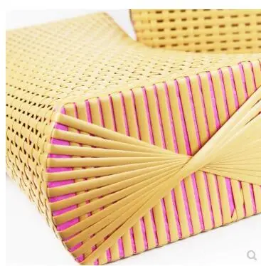 Imitation rattan pillow summer cool nap hollow neck cushion | Дом и сад